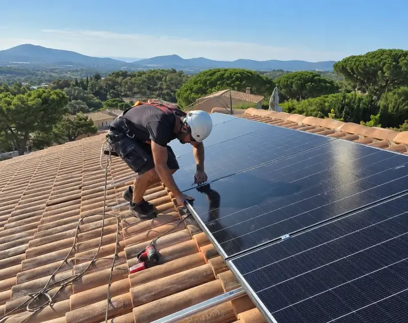 Installateur panneaux solaires Saint-Léry — pose photovoltaïque sur toiture